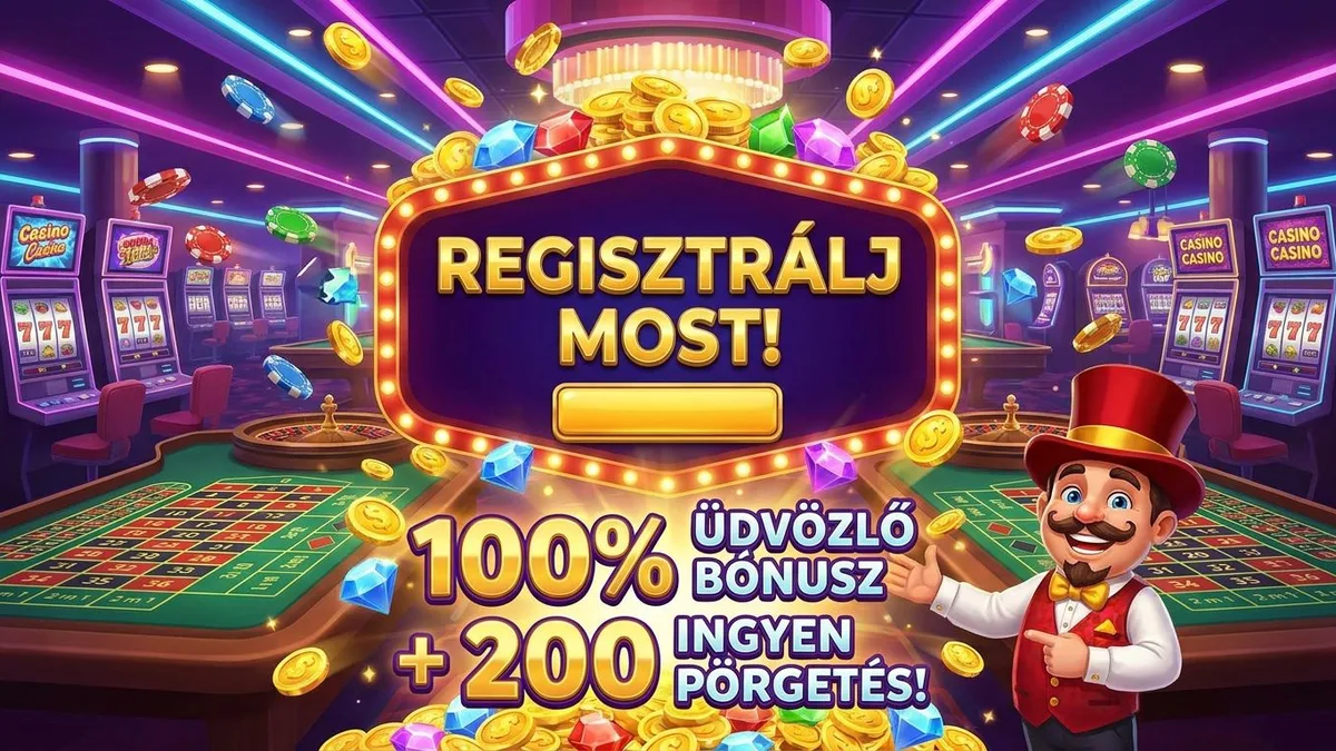 Regisztráció bónusszal